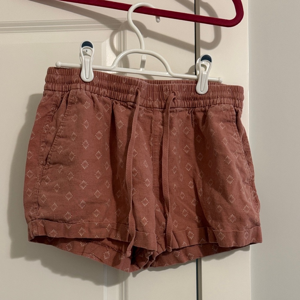 Old Navy Pink Textured Shorts